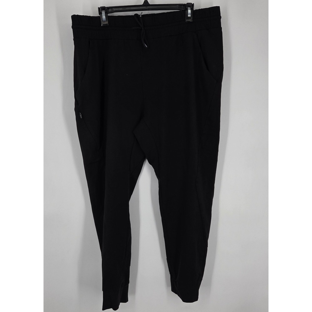 BYLT Active Jogger Men XXL Black Ankle Workout Training Running Pants Stretch